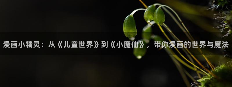韩漫漫画免费在线阅读：漫画小精灵：从《儿童世界》到《小魔仙》，带你漫画的世界与魔法